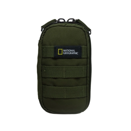 Saszetka pionowa do paska National Geographic Milestone khaki 1l
